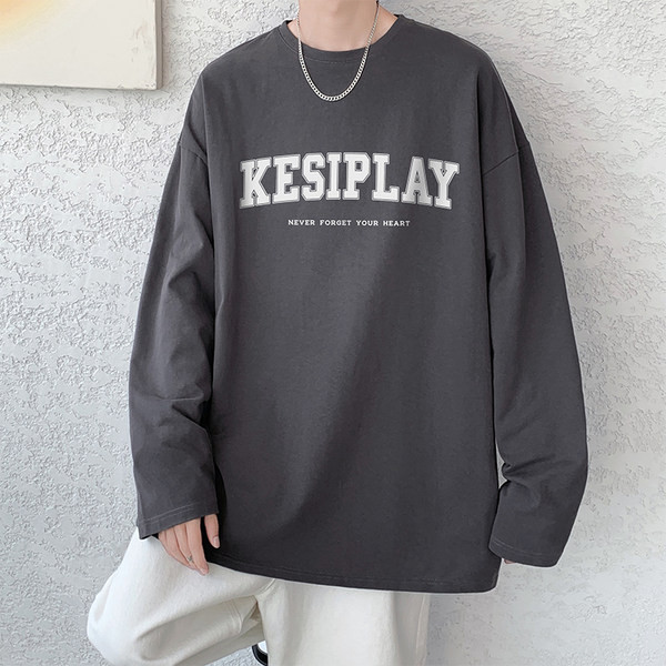 Bluză bărbătească model larg cu mâneci lungi