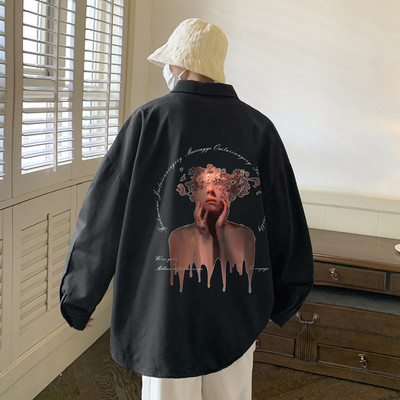 Modernūs vyriški marškiniai klasikine apykakle – trijų spalvų