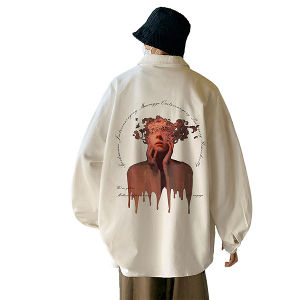 Modernūs vyriški marškiniai klasikine apykakle – trijų spalvų