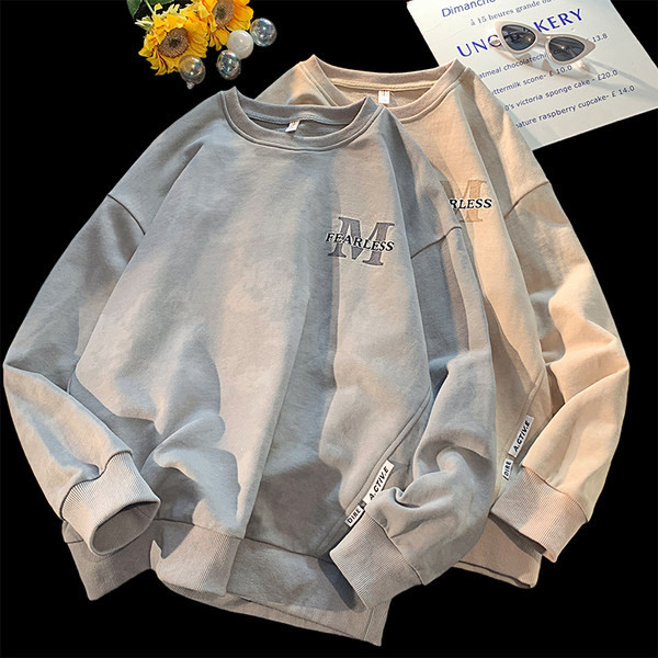 Bluză casual bărbătească cu decolteu oval - trei culori