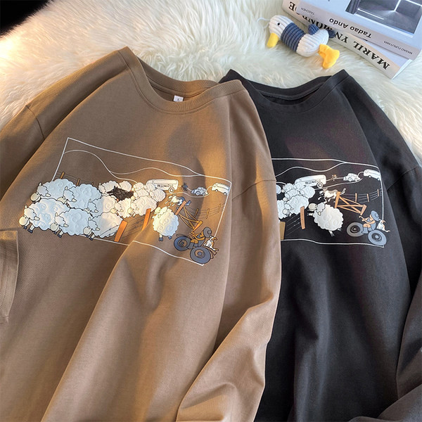 Vyriška palaidinė kasdienai, plataus modelio