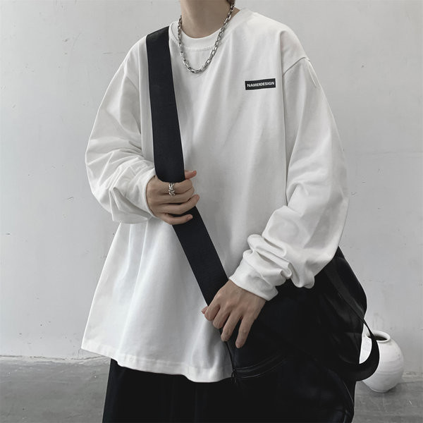 Bluza barbati model lat curata cu inscriptie