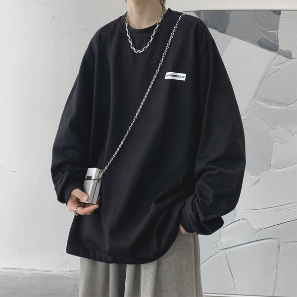 Bluza barbati model lat curata cu inscriptie