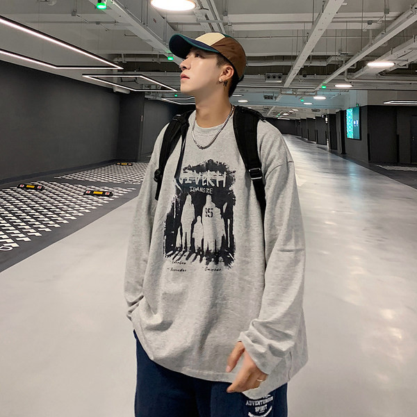 Muška retro bluza s printom