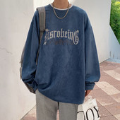 Bluză casual imprimată pentru bărbați