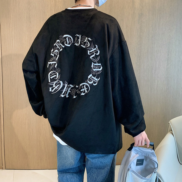 Bluză casual imprimată pentru bărbați