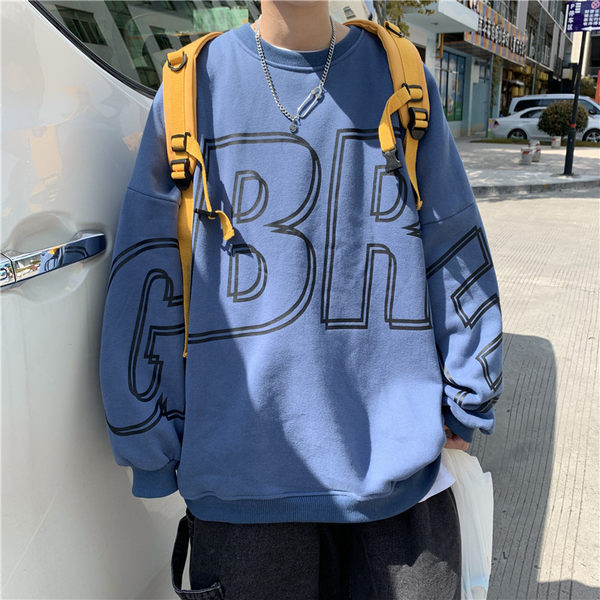 Vyriška palaidinė su 3D užrašu