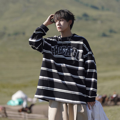 Trijų spalvų laisvalaikio vyriška palaidinė