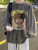 Bluză casual pentru bărbați cu imprimare 3D