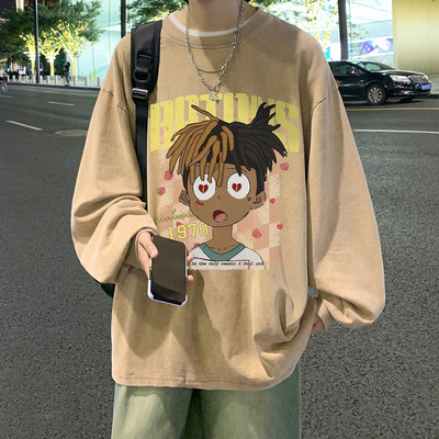 Bluză casual pentru bărbați cu imprimare 3D