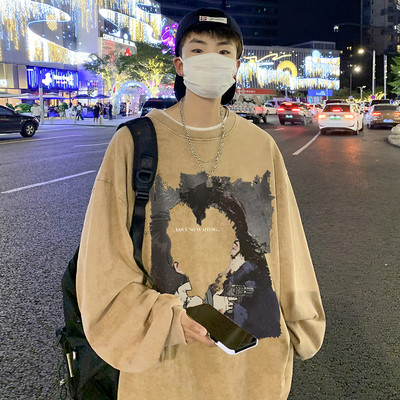 Bluză casual pentru bărbați cu imprimare 3D