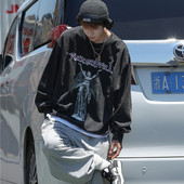 Férfi blúz két színű mintával