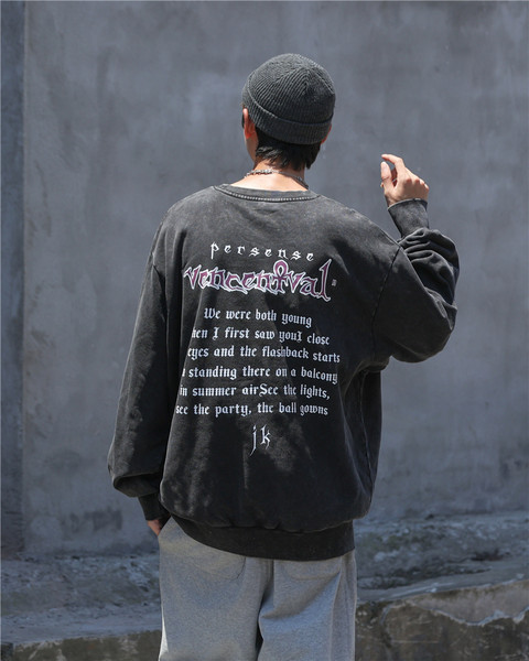 Férfi blúz két színű mintával