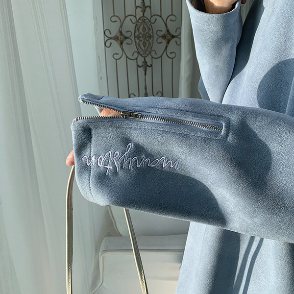 Široka muška bluza s patentnim zatvaračem na rukavu