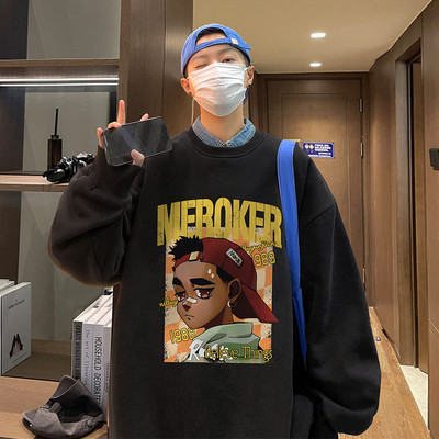 Férfi alkalmi blúz - hosszú ujjú, mintával