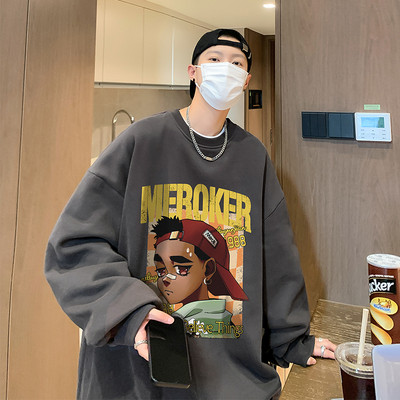 Férfi alkalmi blúz - hosszú ujjú, mintával