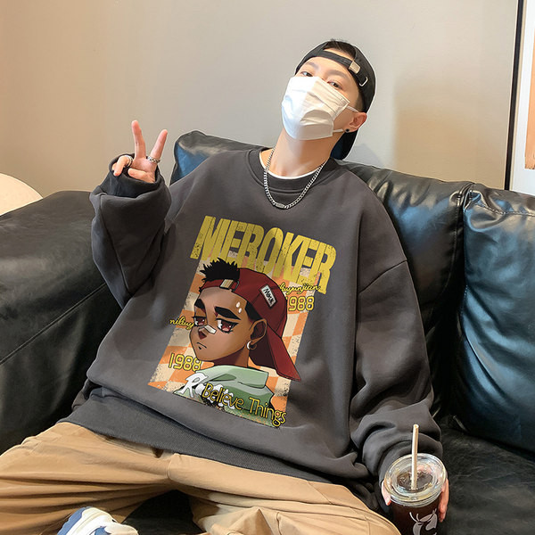 Férfi alkalmi blúz - hosszú ujjú, mintával