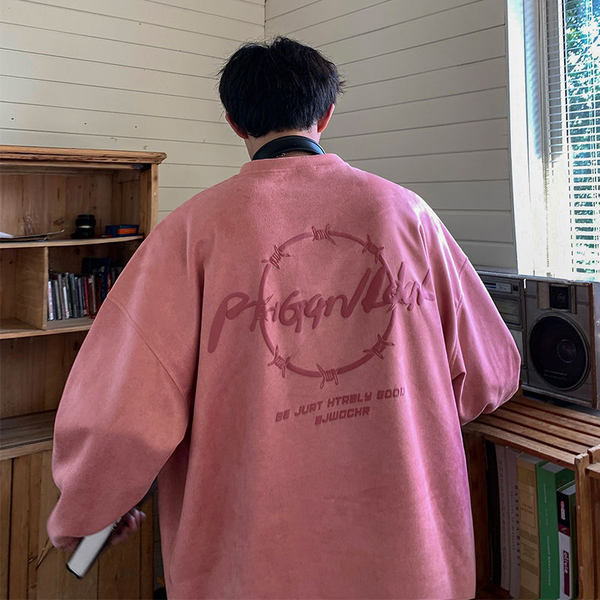 Bluză bărbătească în trei culori cu inscripție