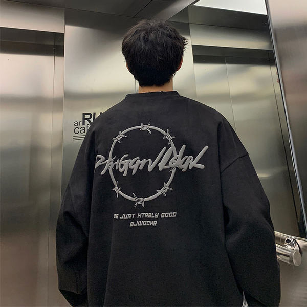 Bluză bărbătească în trei culori cu inscripție