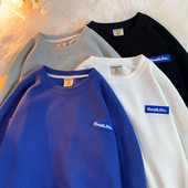 Bluză bărbătească cu guler oval în diferite culori