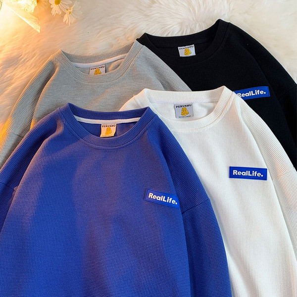 Bluză bărbătească cu guler oval în diferite culori