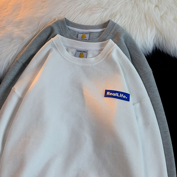 Bluză bărbătească cu guler oval în diferite culori