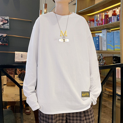 Bluză bărbătească model larg cu logo și inscripție