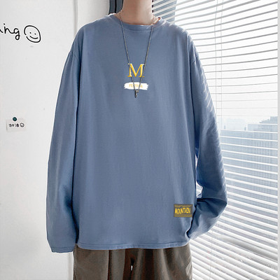 Bluză bărbătească model larg cu logo și inscripție