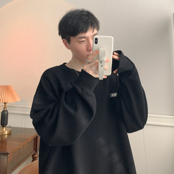 Vyriška plati palaidinė – vienspalvė