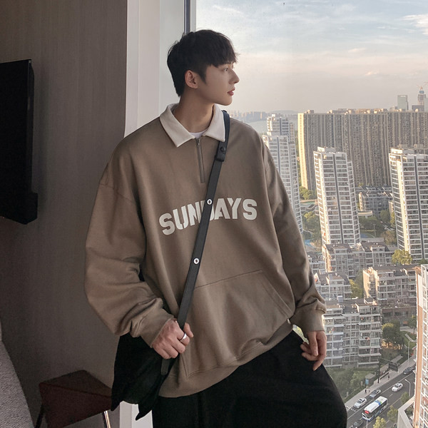 Alkalmi férfi blúz felirattal - három színben