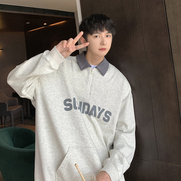 Alkalmi férfi blúz felirattal - három színben