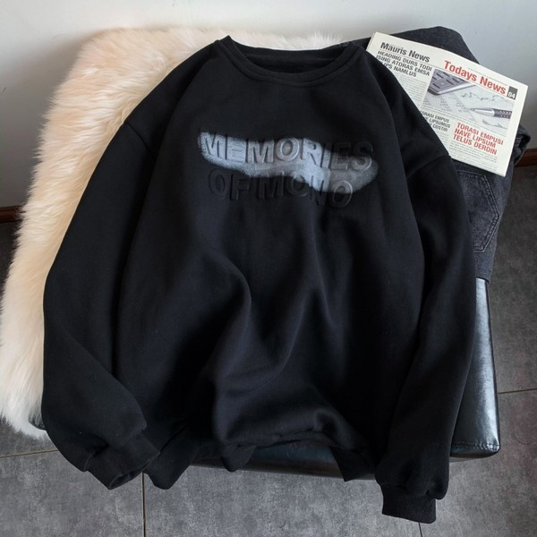 Muška bluza sa 3D natpisom u tri boje