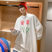 Naujo modelio vyriška palaidinė su gėlių raštu