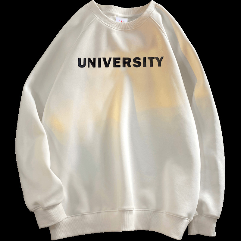 Ležerna muška bluza s okruglim izrezom i dugim rukavima