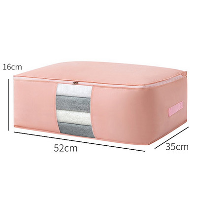 Nagy kapacitású ruhatároló táska vízálló szekrény gardrób szekrény rendező paplan párna takaró rendező porálló ágyneműtartó