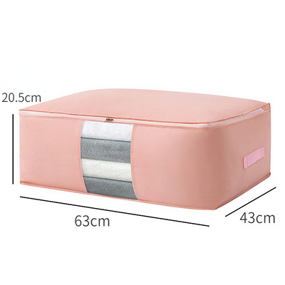 Nagy kapacitású ruhatároló táska vízálló szekrény gardrób szekrény rendező paplan párna takaró rendező porálló ágyneműtartó