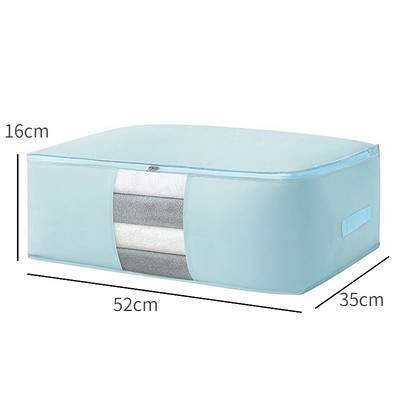 Nagy kapacitású ruhatároló táska vízálló szekrény gardrób szekrény rendező paplan párna takaró rendező porálló ágyneműtartó