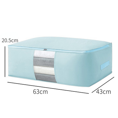 Nagy kapacitású ruhatároló táska vízálló szekrény gardrób szekrény rendező paplan párna takaró rendező porálló ágyneműtartó