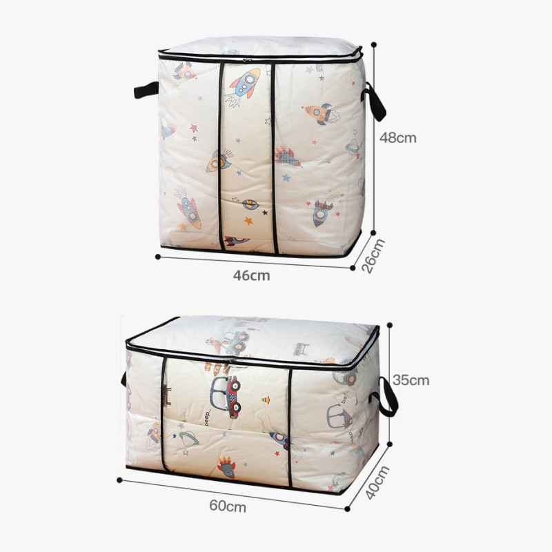 luluhut PVC vodootporna torba za pohranu popluna Organizator za deke Organizator za odjeću za ormar Duvet Navlaka za pohranu ispod kreveta