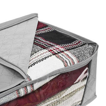 Нетъкан текстил Чанта за съхранение на дрехи Сгъваема юрганка Прахоустойчива Кутия за довършване на шкафове Консумативи за домашно съхранение Космически чанти organizador