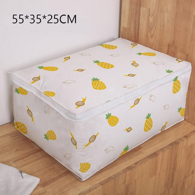 Nyomtatott paplan Ruhák Tárolótáska Összecsukható paplantakaró Válogatótáskák Porálló szekrény Ágy alatti Tároló Nedvességálló rendező