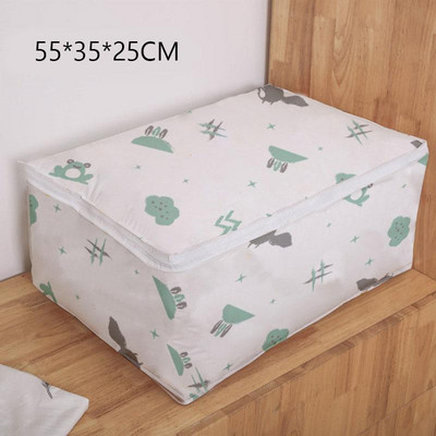 Nyomtatott paplan Ruhák Tárolótáska Összecsukható paplantakaró Válogatótáskák Porálló szekrény Ágy alatti Tároló Nedvességálló rendező