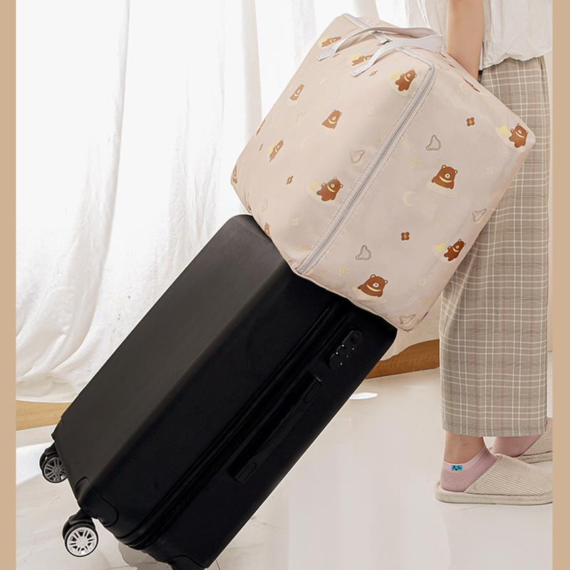 Nyomtatott paplan Ruhák Tárolótáska Összecsukható paplantakaró Válogatótáskák Porálló szekrény Ágy alatti Tároló Nedvességálló rendező