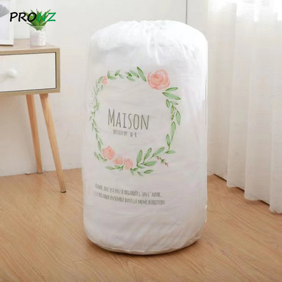 Összecsukható tárolótáska gerenda port átlátszó szervező ruhák takaró baba rajzfilm medve játék kosár konténer paplan tároló táska