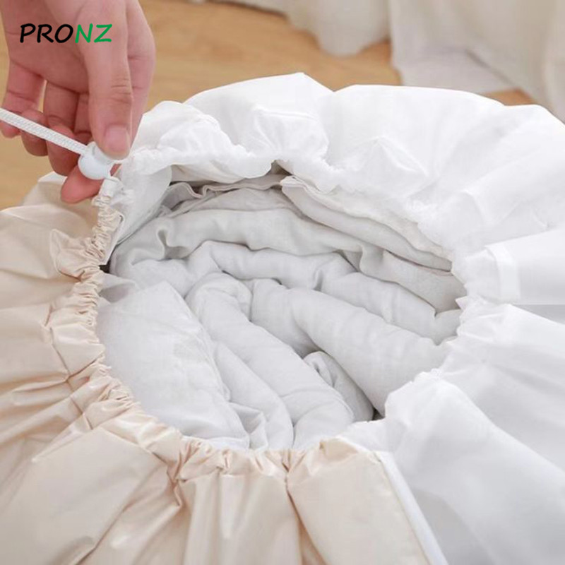 Összecsukható tárolótáska gerenda port átlátszó szervező ruhák takaró baba rajzfilm medve játék kosár konténer paplan tároló táska