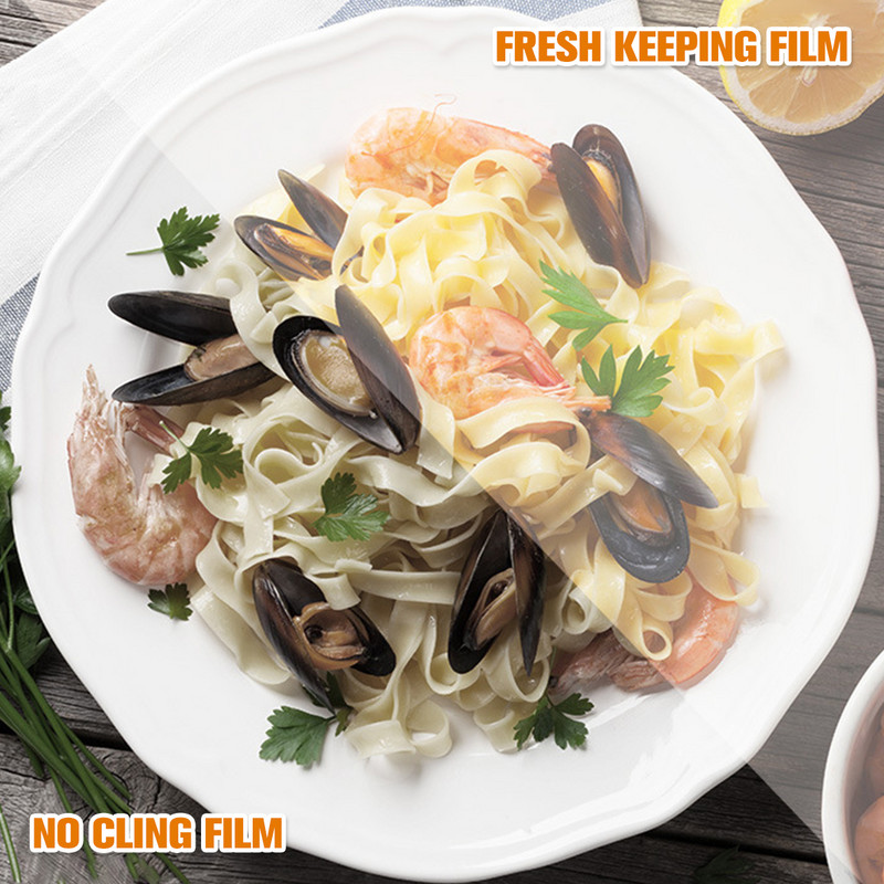 Fóliavágó bambusz fólia-adagoló Élelmiszertartó fólia tároló rendszerező alumínium fólia/viaszpapír konyhai kellékekhez