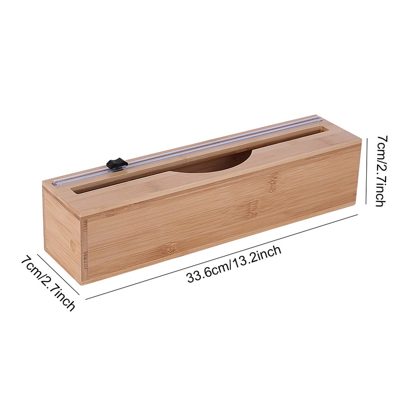 Plastikust ümbrise jaotur koos lõikuriga Plastikust toidukile jaotur koos liuglõikuriga Korduvtäidetav toidukile jaotur Sujuvalt