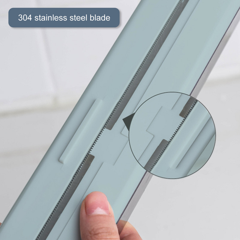 Tvirtinimo folijos plėvelės įvyniojimo dozatorius Maisto įvyniojimo dozatorius Plastikinis aštrių pjaustytuvų laikiklis Laikiklis Virtuvės įrankių priedai