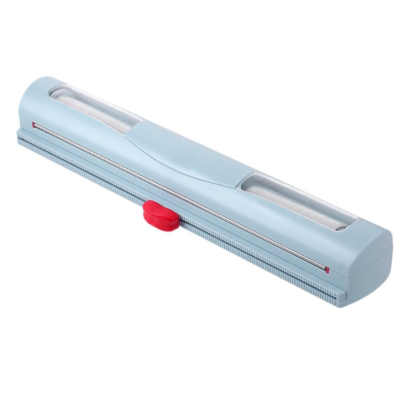 Maisto plastiko įvyniojimo dozatorius Plėvelės laikymo pjaustymo dėžutė Magnetinė, montuojama ant sienos