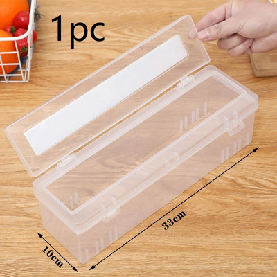 Dozator de folie alimentară, convenabil, rezistent la praf, pentru păstrarea în stare proaspătă a alimentelor.